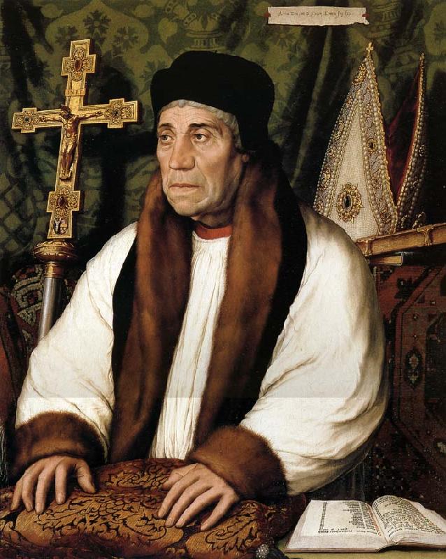  William Warham,archeveque de Canterbury en 1504